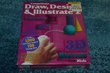 Compuworks~Draw, Design, & Illustrate 2~Windows 95 / 3.1~SEALED/NEW~FAST SHIP picture