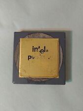 Vintage 1992 Intel Pentium Processor A80501-60 SX948 Gold picture