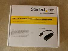 STARTECH USB2100 USB 2.0 TO 10/100 MBPS ETHERNET NETWORK ADAPTER DONGLE N3-2 picture