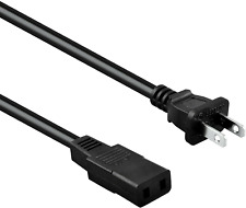 KONKIN BOO 8ft 2-Prong Square AC Power Cord Cable Lead for Roland Alpha Juno 1 & picture