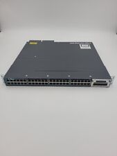 Cisco Catalyst 3560x Series PoE+ Model WS-C3560X-48PF-LV02 with 2 Modules picture