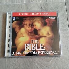 NEW The Bible A Multimedia Experience PC CD-Rom For Win 3.1/95.98 picture