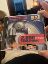 Blast Software 2000 Sound Effects PC CD-Rom Vintage picture