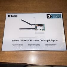 Dlink Wireless N 300 Pci Express Desktop Adapter Wifi New  picture