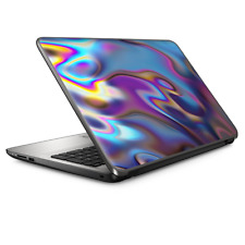 Laptop Skin Wrap Universal for 13 inch - Opalescent Resin marble oil Slick picture