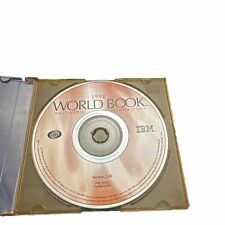1998 World Book Multimedia Encyclopedia PC Software IBM Version 2.0 (CD Only HTF picture