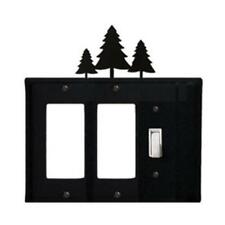 Village Wrought Iron EG-20 Pine Trees GFI Cover picture