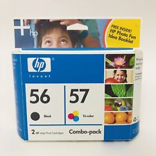 HP Invent Ink Cartridge 56 Black 57 Tri-color Inkjet Print Combo Pack Expired picture