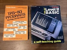 Radio Shack Tandy TRS-80 Model 1 Level 2 Basic & Programs - Lot Of 2 ManualsRARE picture