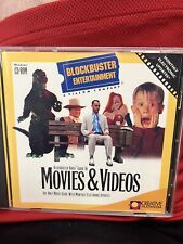 VINTAGE BLOCKBUSTER GUIDE TO MOVIES & VIDEOS - RARE PC WINDOWS CD-ROM picture