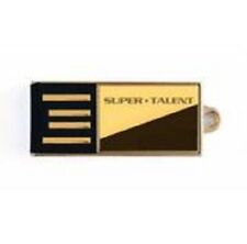 LOT2 Super Talent Pico-C 16GB Gold Limited Edition USB 2.0 USB2.0 Flash Drive  picture