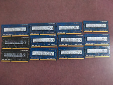 SK HYNIX 48GB (12x4GB) 1Rx8 PC3L-12800S DDR3 SODIMM Laptop Memory RAM picture