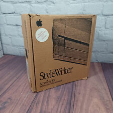 Original Apple StyleWriter Accessory Kit * BOX ONLY * Vintage 1991 OEM System 6 picture