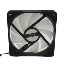 Resilora 120mm PWM Silent Fan for desktop Cases, Computer Case Cooling Fan White picture