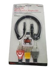 New Radioshack Foreign Travel Laptop PC Power Cord and Adapter Kit  273-1407 picture
