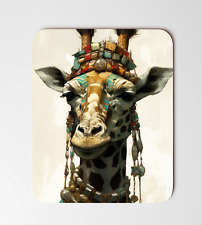 Anthropomorphic Giraffe In Clothes Mouse Pad 8