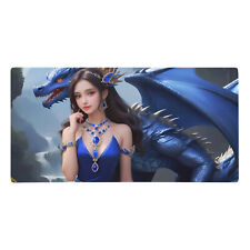 Lady and Dragon Gaming Mouse Pad: Conquer with Mystical Precision & Style picture