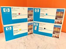 NEW Sealed Set of 4 HP CMYK Toner Set C9730A C9731A C9732A C9733A Torn Box  picture