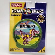 Fisher Price Digital Arts Crafts Studio Dinosaurs Software 4-9 CD-ROM Sealed  picture
