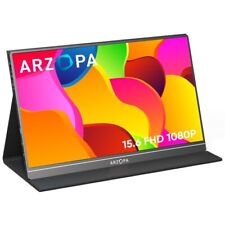 ARZOPA Portable Monitor 15.6'' 1080P FHD Laptop Monitor USB C HDMI HDR picture