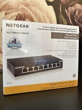 NETGEAR 8-port Gigabit Ethernet Unmanaged Switch w/ 4 Port PoE GS308P New Sealed picture