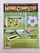 COMPUTER SPORTS September 1984 HOME COMPUTER Magazine C-64 / TI-99/41 / Apple picture