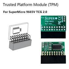 1pcs 20Pin TPM 2.0 Module Trusted Platform For SuperMicro AOM-TPM-9665V TCG 2.0 picture