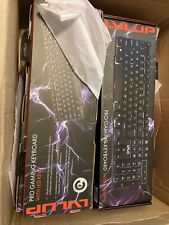 LVLUP Pro Gaming Keyboard BOX OF TEN  NEW SEALED picture