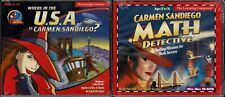 Where in the USA is Carmen SanDiego & Carmen SanDiego Math Detective Pc New XP picture