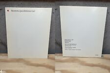 1988 Macintosh Quick Reference Card 030-3180-B picture