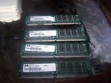 Set of four HP 16MB EDO 60NS 72 Pin SIMM MT8D432M - 6 X (64MB Total) picture