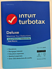INTUIT TURBO TAX DELUXE  2023  FEDERAL & STATE picture