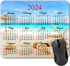2024 Calendar Mouse Pad, Natural Rubber Mouse Pad, Quality Creative Gaming Mouse picture