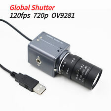120FPS Global Shutter USB Camera 720P OV9281 Webcam With 5-50mm 2.8-12mm CS lens picture