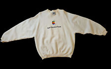 Apple Computer Vintage LeeSweatshirt 1980's Macintosh Apple education forum 2 XL picture