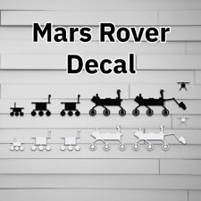 Mars Rover Decal Nasa Space Sticker Perseverance Curiosity Spirit Opportunity picture
