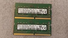 16 GB SK Hynix 8GB 1Rx8 PC4-2400T-SA1-11 SODIMM Laptop Memory HMA81GS6AFR8N-UH picture