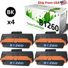 4-PacK DELL 1260 Toner Cartridge Used For B1260dn B1265dn B1265dfw Printer picture