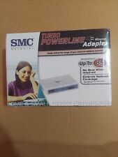 SMC Networks Turbo Powerline EZ Connect Ethernet Adapter SMCHT-ETH to 85 MBPS  picture