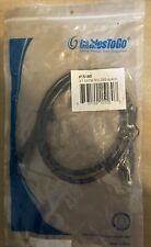 New Legrand C2G 15180 3FT CAT5E Snagless Black Unshielded Ethernet Patch Cable picture