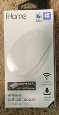 IHOME WIRELESS OPTICAL MOUSE Universal White New In Box picture