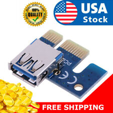 PCIe X1 Adapter PCI E 1X to USB 3.0 Female for PCI Express Riser Mining picture