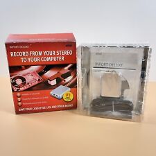 Xitel Import Inport Deluxe Cassettes, LP Records To PC Audio Kit Converter picture