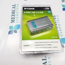 D-LINK 4 PORT HIGH SPEED USB 2.0 HUB EXTERNAL HUB DUB-H4 - NEW picture