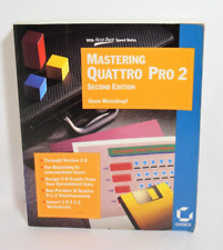 Mastering Quttro Pro 2 Vintage Computer Program BOOK Gene Weisskopf 1991 622 Pgs picture