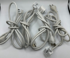 LOT OF 5- APPLE OEM Power Extension Cable 6ft for MacbookPro 2.5A 125V-USED picture