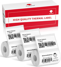 [3X230 Pcs]  Thermal Sticker Label Paper, Multi-Purpose Self-Adhesive Tag for M1 picture