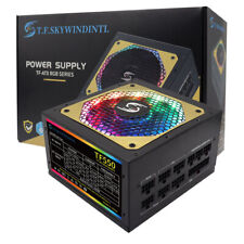 550W Watt ATX PC Gaming Power Supply LED Fan RGB PSU Silent SATA 3 IDE 20+4Pin  picture