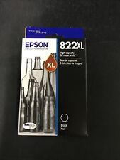 Authentic Epson 822 XL BLACK Ink Cartridge (Expires 08-2026) Brand New picture