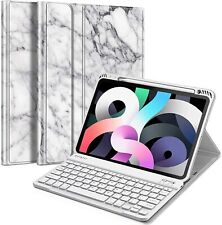 7 Color Backlight Keyboard Case for iPad Air 5th Gen (2022) Soft TPU Back Cover picture